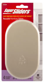 Super Sliders 3.5" x 6" Oval Furniture Sliders