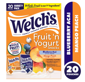 Welch's Fruit Punch Juice Drink, 10 fl oz On-the-Go Bottle (Pack of 6)