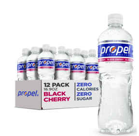 Propel Black Cherry Water, 16.9 Fl. Oz., 12 Count