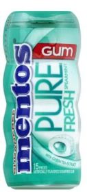 Mentos Gum, Spearmint, with Green Tea Extract