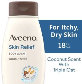Aveeno Skin Relief Oat Body Wash With Coconut Scent
