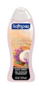 Softsoap Moisturizing Body Wash, Luminous Coconut Oil & Lavender
