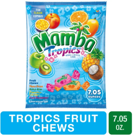 Mamba Tropics Fruit Chews Chewy Candy